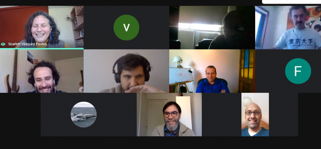 Imagen de la reunión.